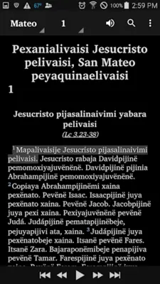 Guahibo - Bible android App screenshot 2